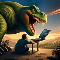 Динозавр и программист